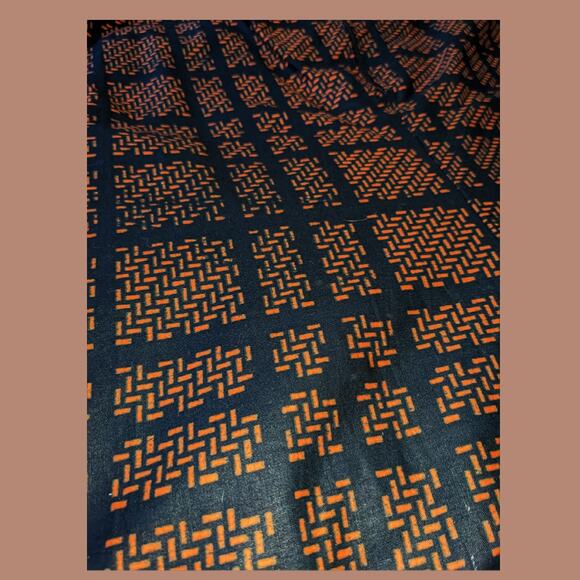 African Kitenge Fabric Flared Maxi Skirt, Never Worn Size 14/16 - Picture 3 of 5